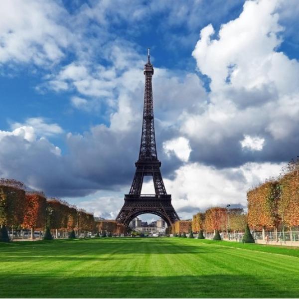 Eiffel tower & green